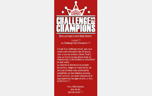 CHALLENGE DES CHAMPIONS KERVIGNAC